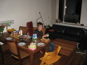 De keuken is bijna leeg